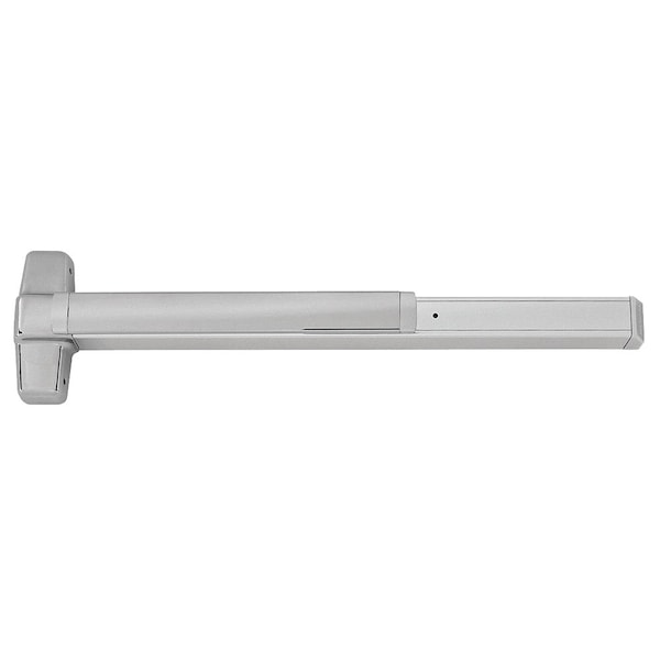 Grade 1 Concealed Vertical Cable Exit Bar, 36-in Device, 82-in to 96-in Door Height, Exit Only, Hex